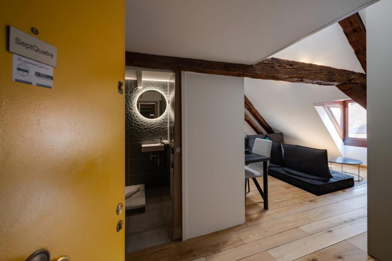 Le Septqatre - Grand Triplex Au Coeur De La Vieille Ville Annecy Exteriör bild